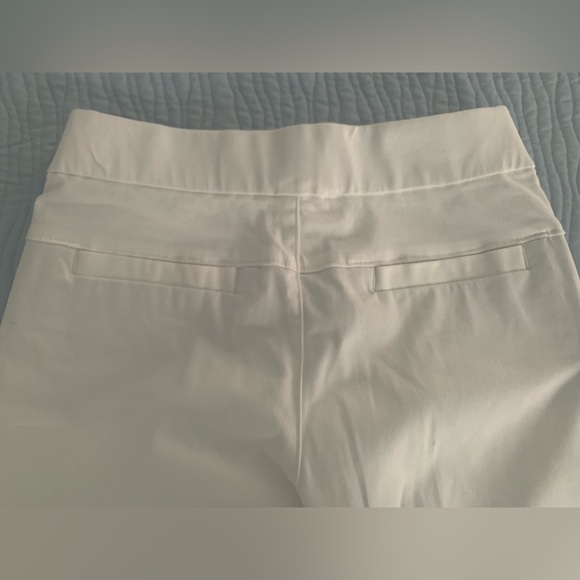 White Lee Style Up Pull On Dress Pants. Size 4 Petite - Picture 9 of 16